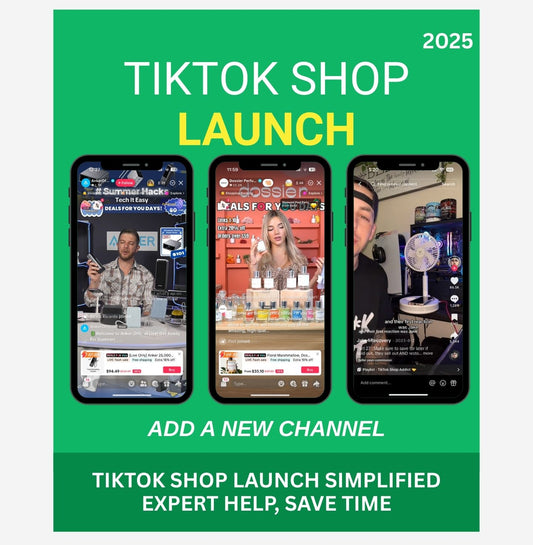 TikTok or Tiktok Shop Launch Program Service