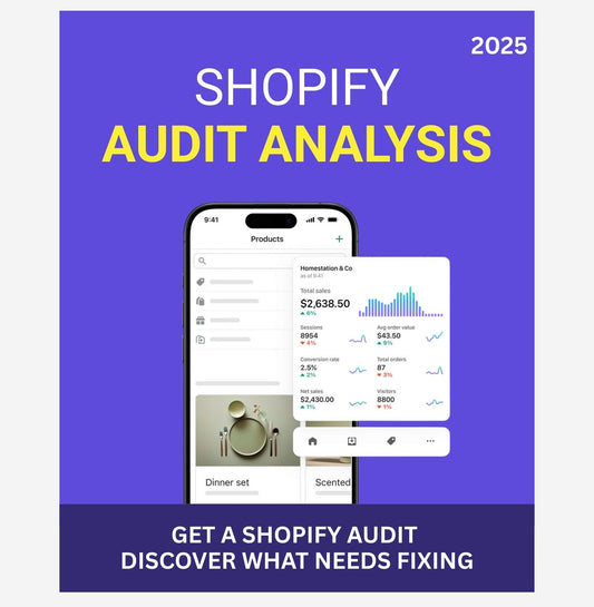 Shopify Site Account Audit Service for Business ⚡