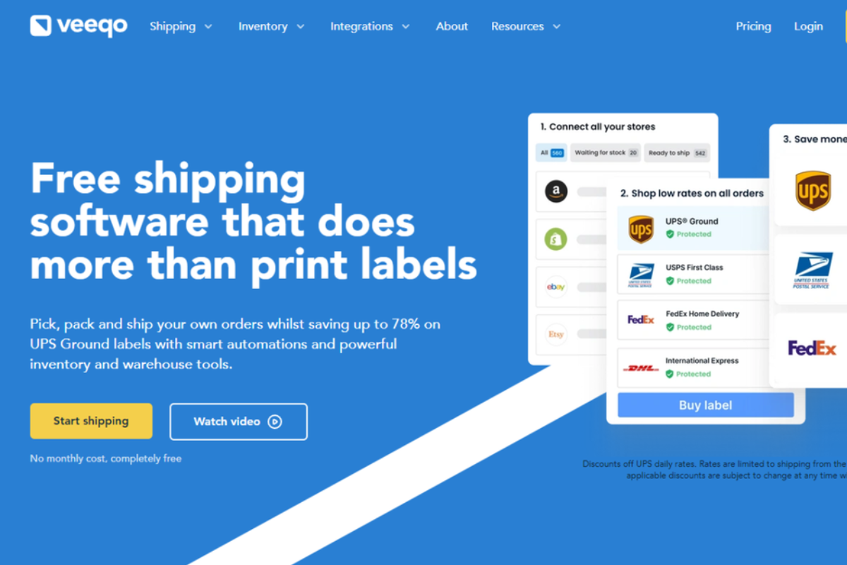 Veeqo was acquired by Amazon - watch out Shipstation