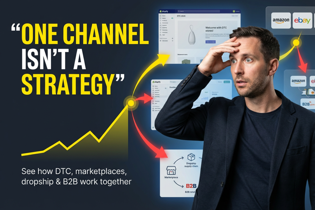 What is an example of a multichannel strategy?