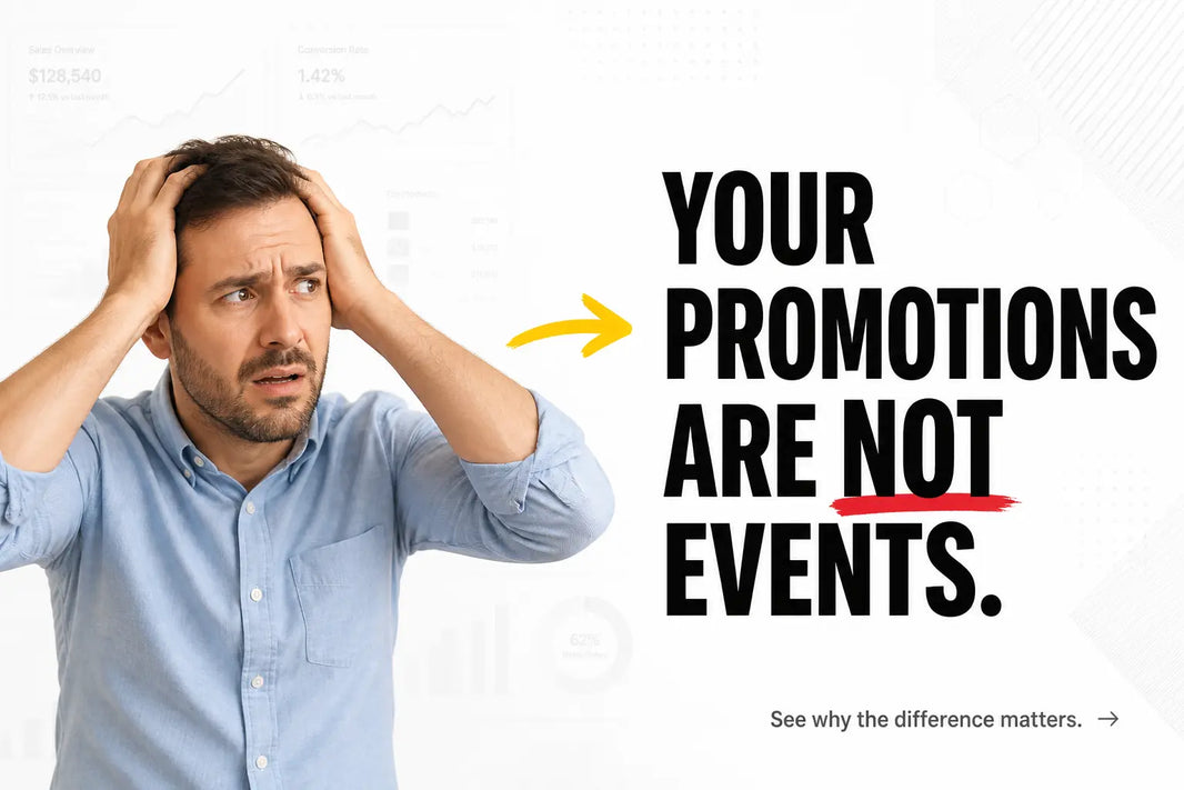 Promotions vs. Events: Why Most Amazon Sellers Get This Wrong