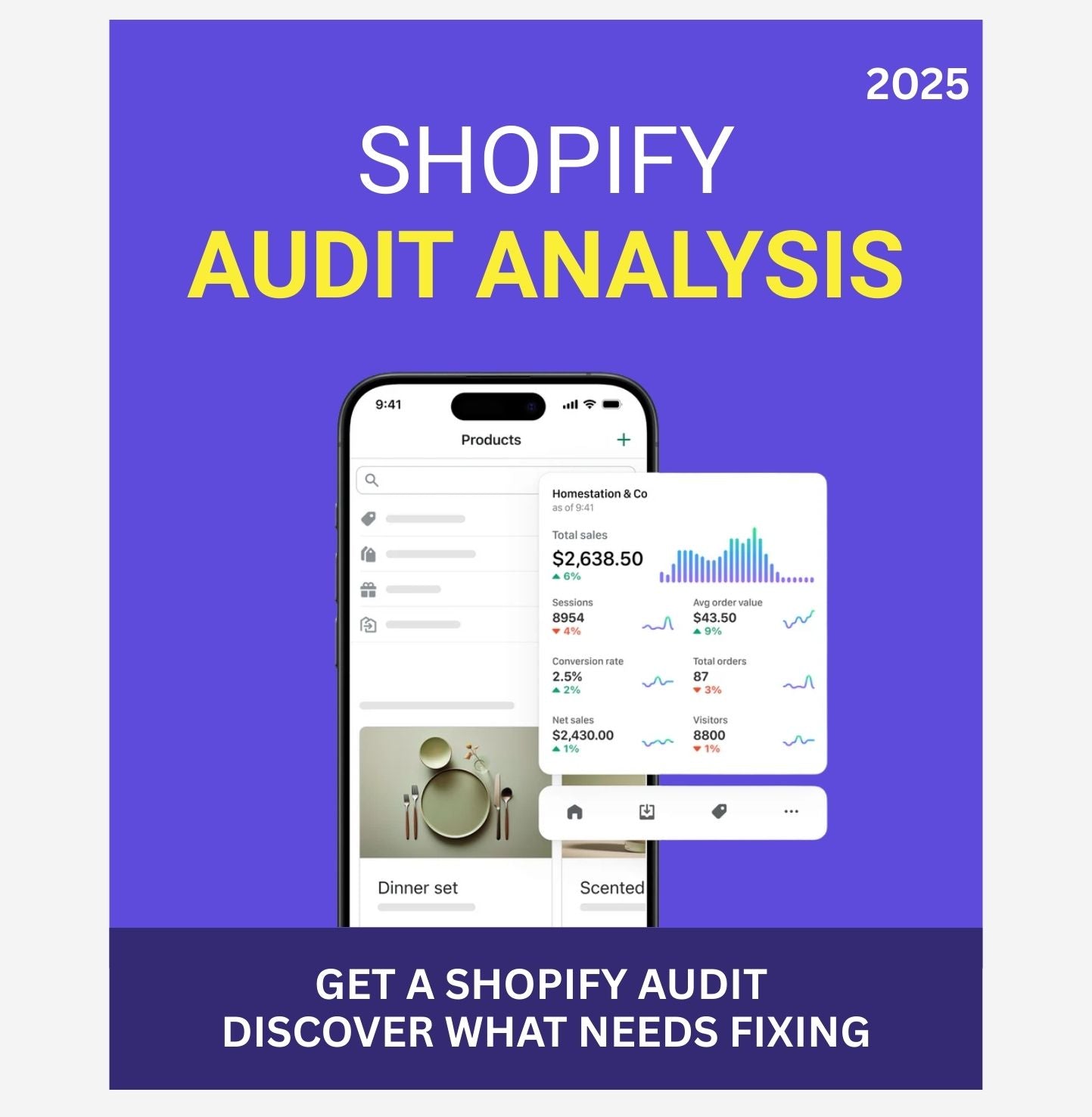 Shopify Site Account Audit Service for Business ⚡