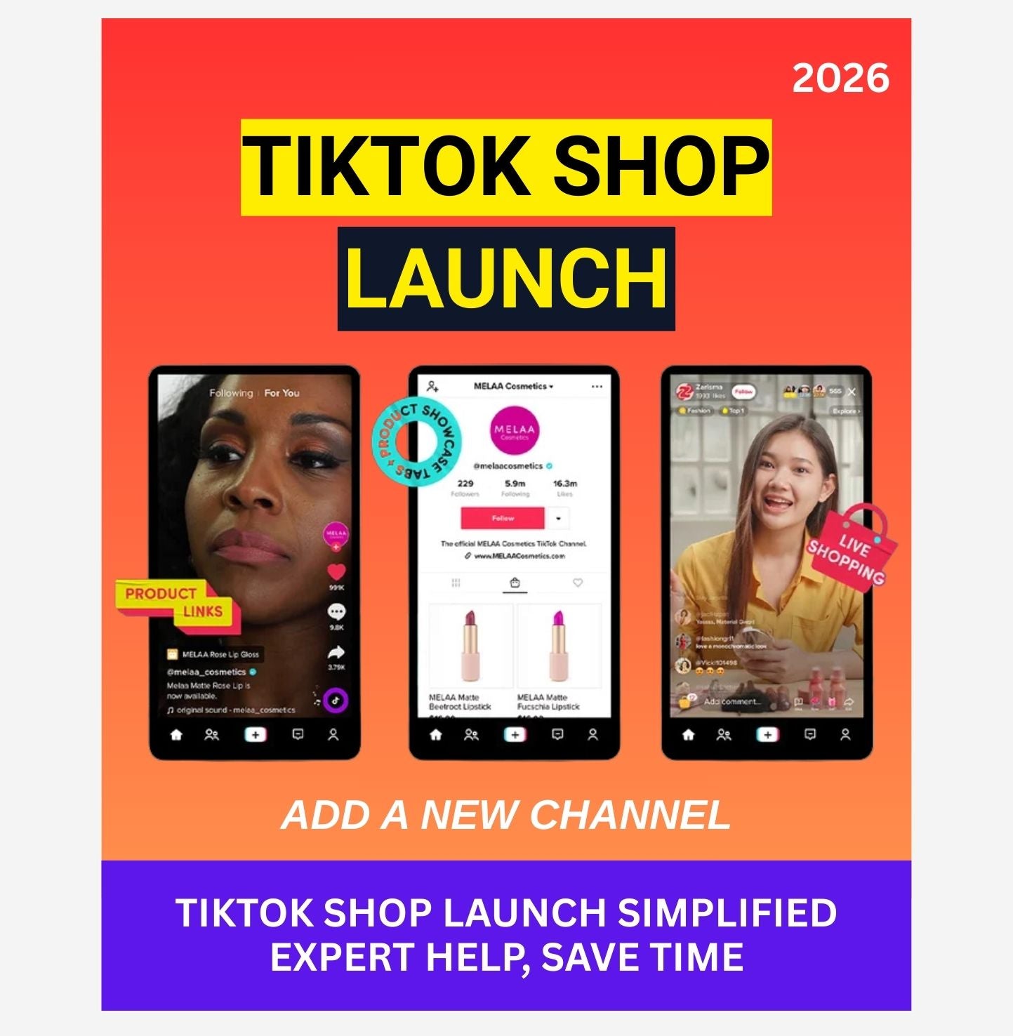 TikTok or Tiktok Shop Launch Program Service